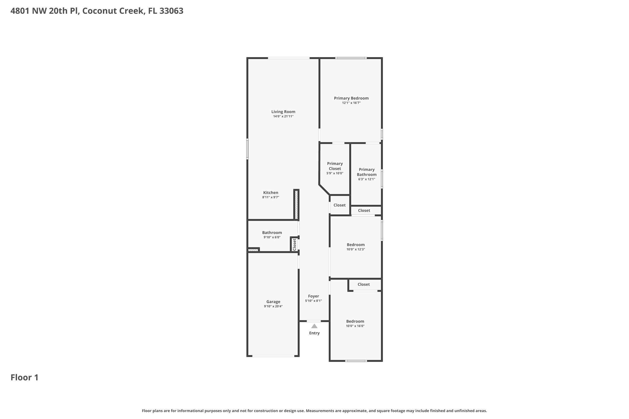 4801 NW 20TH Place, Coconut Creek, FL 33063 - Photo 2