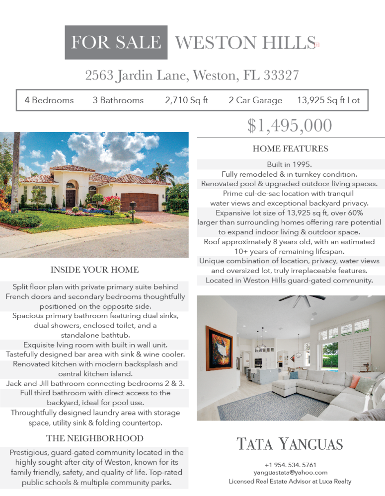 2563 Jardin Lane, Weston, FL 33327 - Photo 4